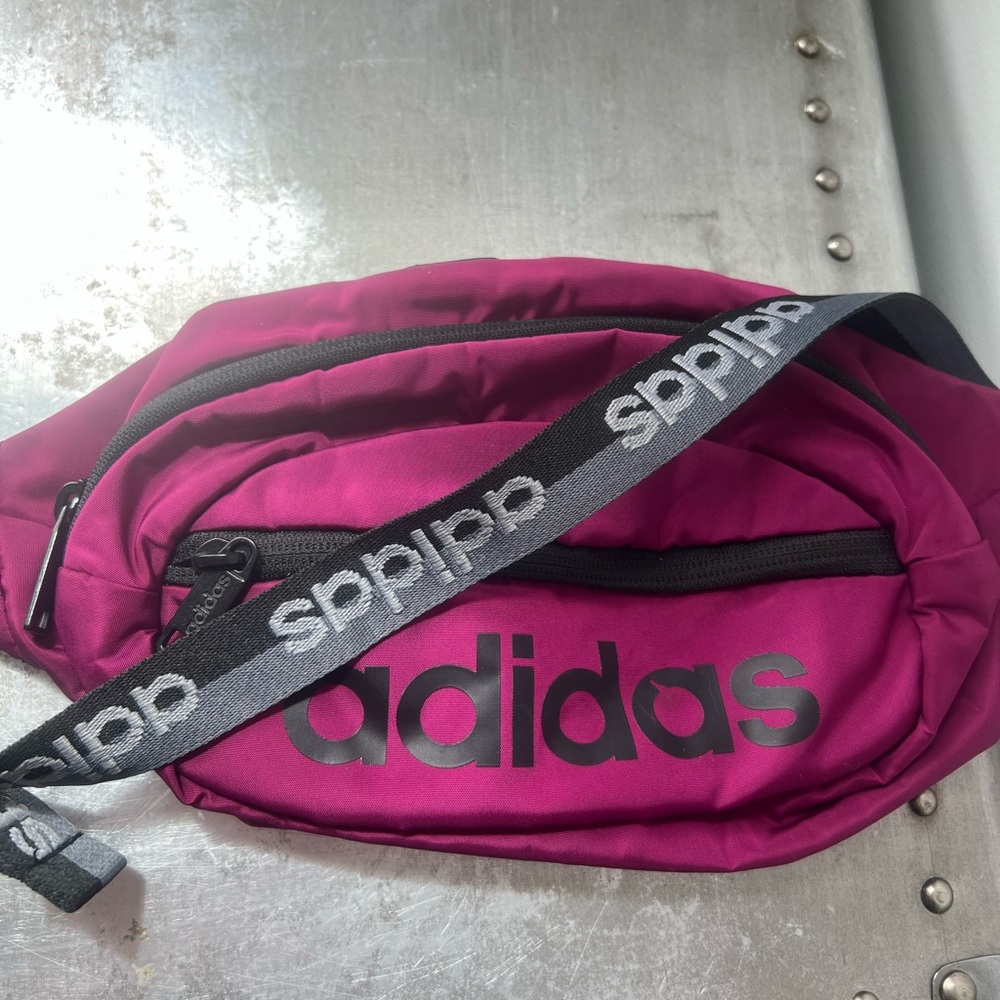 Adidas Magenta Waist Bag